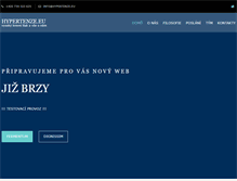 Tablet Screenshot of hypertenze.eu